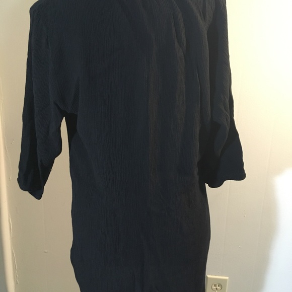 H&M Womens Black Tops, 3/4 Sleeve Size 6 - Picture 3 of 7